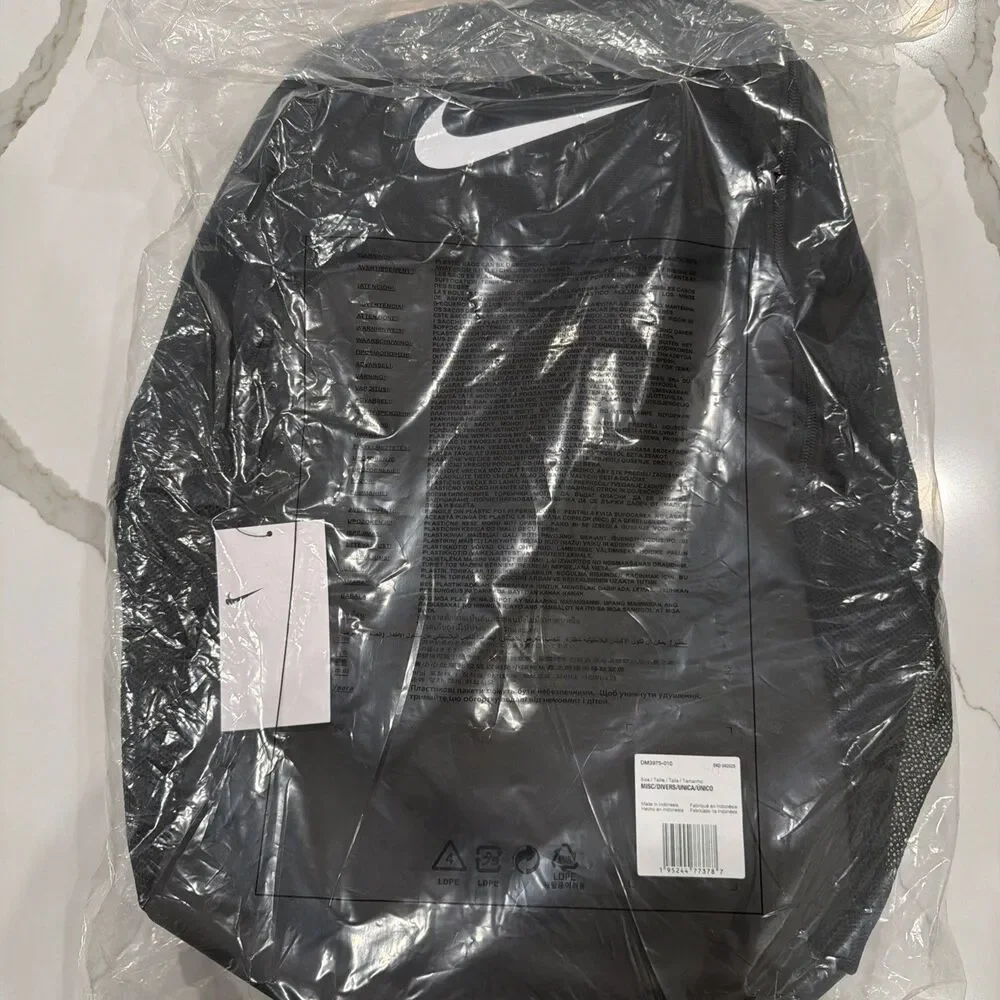 Nike Brasilia Training Backpack Size XL Black DM3975-010 - NEW WITH TAGS